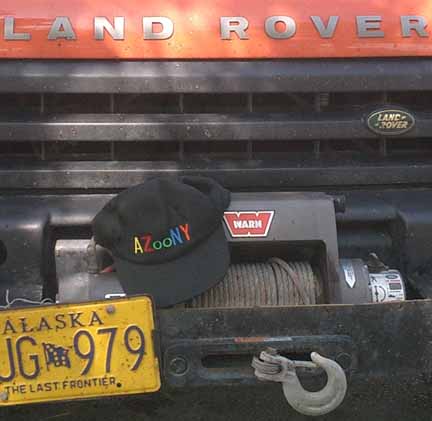 Land Rover with a Wrench
