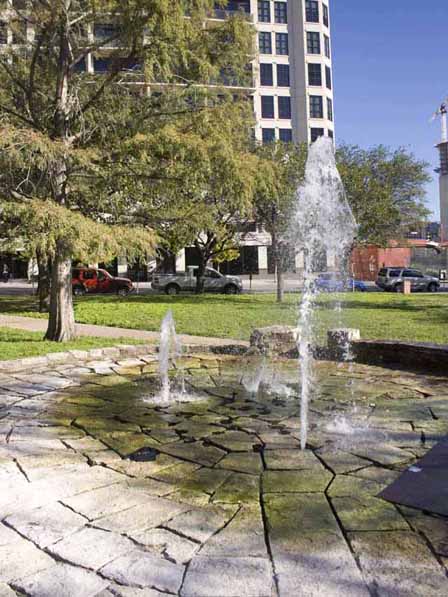 Austin water fountian