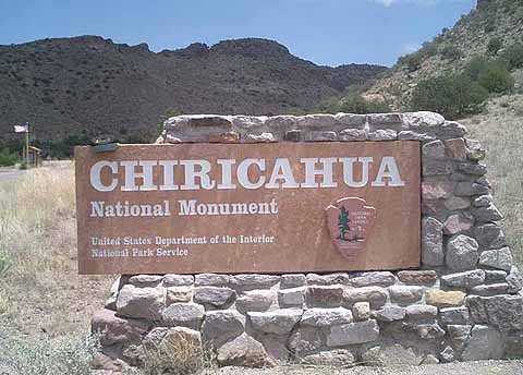 Chircahua National Park Services