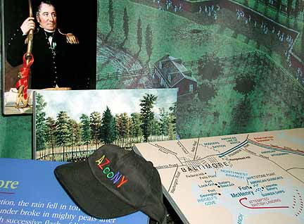 Fort McHenry park map