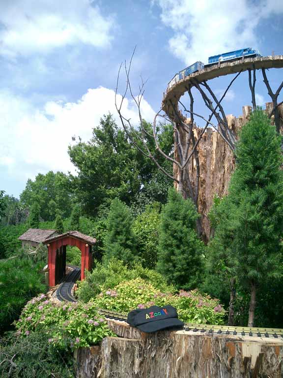 Gardcen Railroad at Holden Arboretum