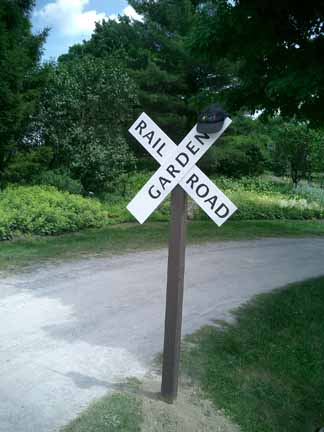 Garden Railroading Sign