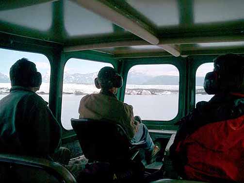cabing and controls of airboat