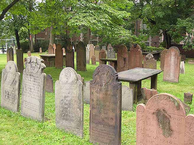 Anceient Cemetary in Hartford Connecticut