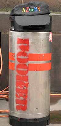 Hooker Beer Keg