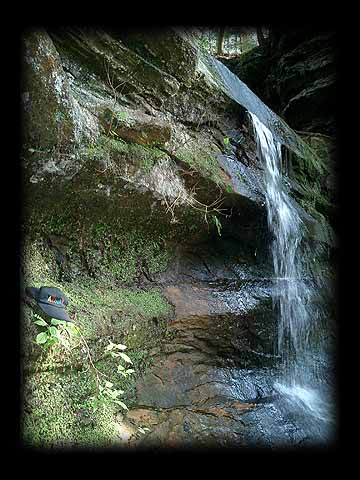 cliffs and waterfalls