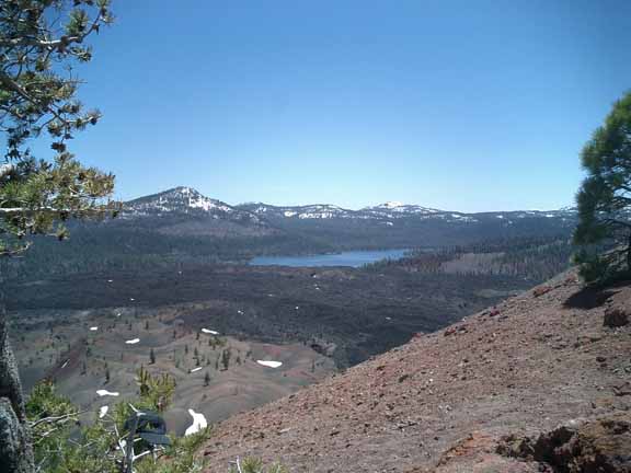 View from Cindercone
