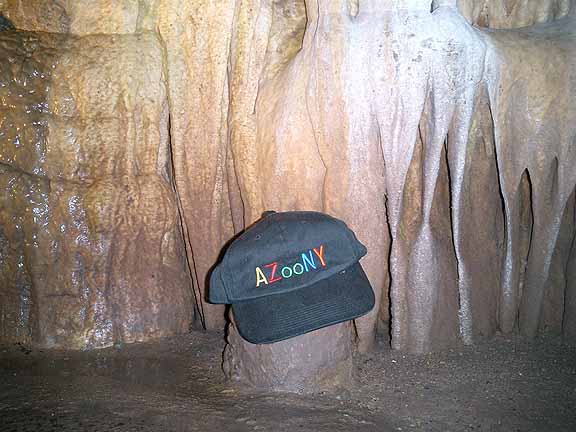Mammoth Cave Rocks with Hat