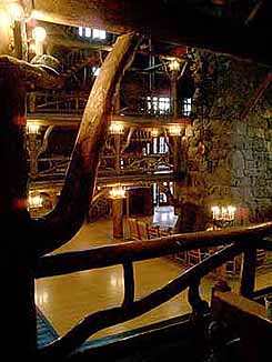 Old Faithful Inn Loby