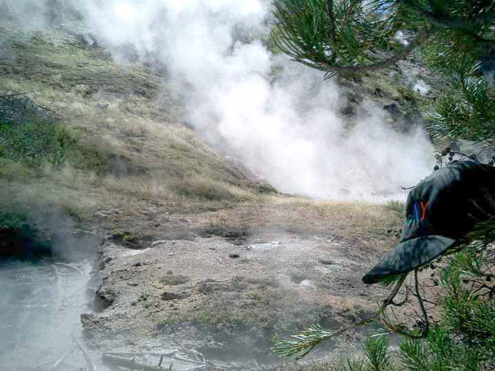 Yellowstone National Park hot spots