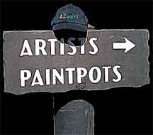 Yellowstone Artist Paint pots