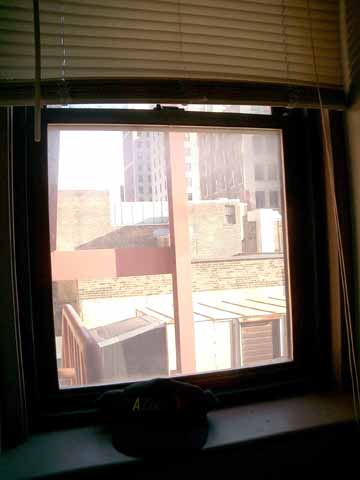 Dressing Room Window View