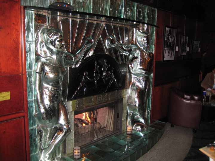 Siver Fireplace Insert