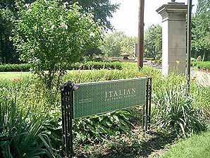 Italian Garden Sign