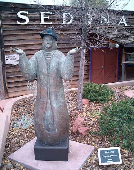 Sedona Statue at Arts Central