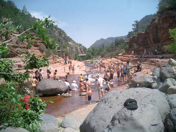 Slide Rock Natural Water Park
